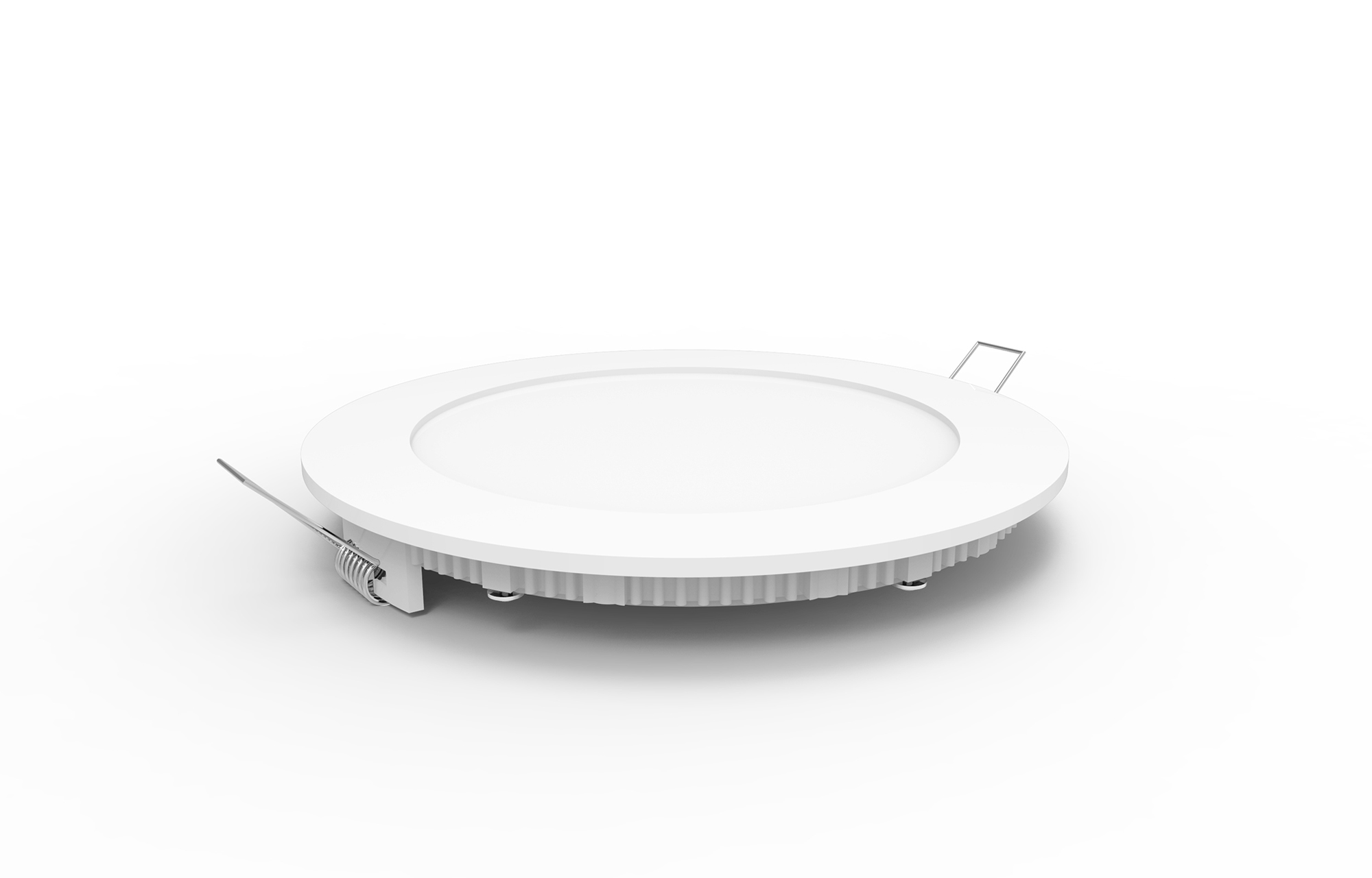 2010230010  Intego R Ecovision Slim Recessed Round 170mm (6") 12W, 6400K, 120°, Cut-Out 150mm